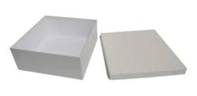 Caixa Para Presente Branca Modelo Tampa Solta