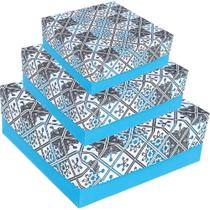 Caixa para Presente com Tampa GD 28X28X10 4MOD. PCT.C/12
