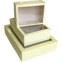 Caixa para Presente com Tampa GD (35X25,5X7,5CM) C/VISOR Sua Caixa para Presente com Tampa GD (35X25,5X7,5CM) C/VISOR Sua