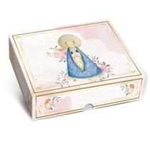 Caixa para Presente com Tampa Nossa Senhora M 25X20X5CM PCT.C/10