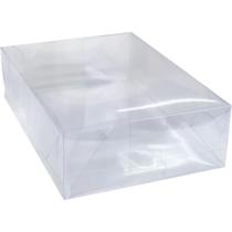 Caixa para Presente com Tampa PVC MD 19X26X7,5CM PCT.C/10 Caixa para Presente com Tampa PVC MD 19X26X7,5CM PCT.C/10