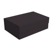 Caixa para Presente com Tampa Rigida Dobravel Preta 29X21X9C