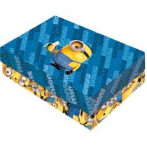 Caixa para Presente Retangular P - Minions 2 - 1 unidade - Festcolor - Rizzo Caixa para Presente Retangular P - Minions 2 - 1 unidade - Festcolor - Rizzo