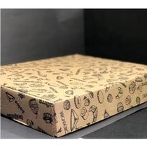 Caixa Para Salgado 32x25x50 Com Impressão (10 unidades)