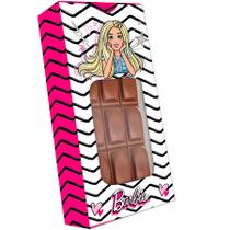 Caixa para Tablete de Chocolate - Barbie - 10 unidades - Festcolor - Rizzo
