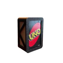 Caixa para UNO Estojo Resistente para Guardar Cartas - Caixa para UNO Estojo Resistente para Guardar Cartas -