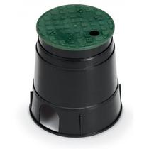 Caixa Para Valvula Solenoide Rain Bird De 6 Com Tampa Verde
