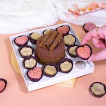 Caixa party box bento + 12 doces - pct c/ 05 un ideia