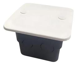 Caixa passagem 10x10 embutir mondiale