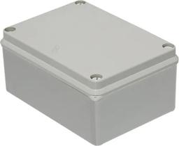 Caixa passagem 16 x 11 x 6,8 em pvc cinza