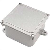 Caixa Passagem Alum.Nat.20X20X10 Stamp. Caixa Passagem Alum.Nat.20X20X10 Stamp.