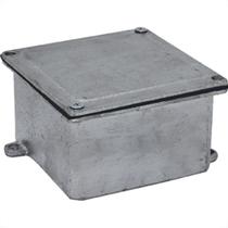 Caixa Passagem Aluminio Natural 15X15X10 Acp Caixa Passagem Aluminio Natural 15X15X10 Acp