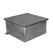 Caixa Passagem Aluminio Natural 30X30X12 Acp Caixa Passagem Aluminio Natural 30X30X12 Acp