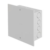 Caixa Passagem Grande 381x342mm PVC Amanco IP40 NBR6146 Drywall Entradas 25/32mm Barramento incluso