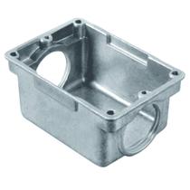 Caixa Passagem Piso Aluminio 4x2 Baixa 3/4" B2-1/15 WETZEL