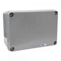 Caixa Passagem Pvc Steck 30Cm X 22Cm Sobrepor Cinza Ip55 - Sex-322A Caixa Passagem Pvc Steck 30Cm X 22Cm Sobrepor Cinza Ip55 - Sex-322A