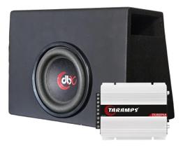 Caixa Passiva Dbx 8 400W Com Modulo Taramps Ts800.4 4 Canais