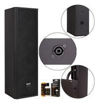 Caixa Passiva Line Array Vertical Donner C425 100w Preta + Polidor