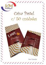 Caixa pastel c/50 unidades - embalagem delivery (15867)