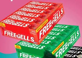 Caixa pastilha free gels Caixa pastilha free gels