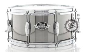 Caixa Pearl Export EXX Smokey Chrome 14x6,5 Mahogany Hybrid Shell, peles Remo e canoas inteiriças