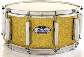 Caixa Pearl Masters MCT Maple Complete Bombay Gold Sparkle 14x6,5 Thin Shell EvenPly-Six - Pearl Drums