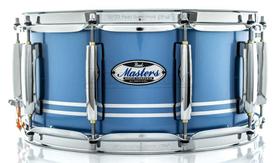 Caixa Pearl Masters MCT Maple Complete Light Blue Metallic 14x6,5 Thin Shell EvenPly-Six