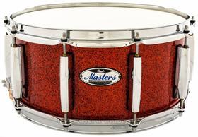 Caixa Pearl Masters MCT Maple Complete Vermillion Sparkle 14x6,5 Thin Shell EvenPly-Six