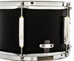 Caixa Pearl Modern Utility Maple Satin Black 12x7 Casco Fino Top com 5mm de Espessura - Pearl Drums