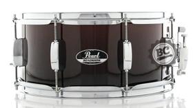 Caixa Pearl Roadshow Garnet Fade 14x6,5 com Aros Triple Flange e 8 Afinações