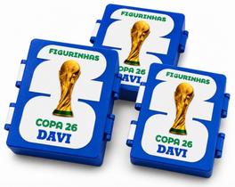 Caixa Personalizada de Figurinhas Copa 2026