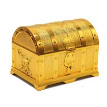 Caixa pirata Treasure Chest Box Gem Jewelry Trinket Keepsak