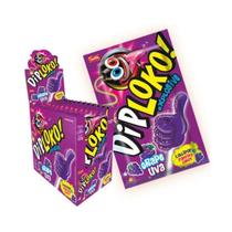 Caixa Pirulito Roxo Perfeito para Decorar Festas Sabor Uva