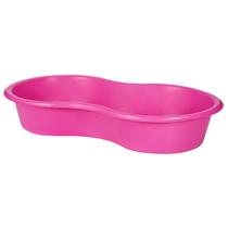 Caixa Piscina Feijão 100 Litros Rosa Afort