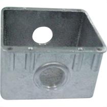 Caixa Piso 4X4 Aluminio Alta 1'' 2Saidas Caixa Piso 4X4 Aluminio Alta 1'' 2Saidas