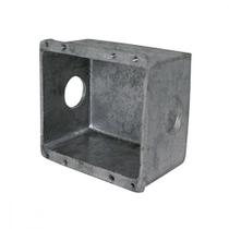 Caixa Piso 4X4 Aluminio Alta 3/4 2Saidas Caixa Piso 4X4 Aluminio Alta 3/4 2Saidas