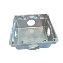 Caixa Piso Aluminio Fundido 4X4 Baixa X 3/4'' Cps44X34