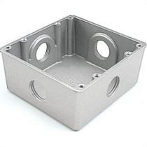 Caixa Piso Aluminio Tramontina 4X4 X Baixa 3/4''