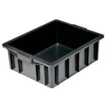 Caixa plástica 15L 43 x 34 x 14,5 cm sem tampa (Preto) Caixa plástica 15L 43 x 34 x 14,5 cm sem tampa (Preto)