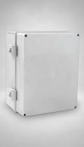 Caixa Plástica 250x200x130mm Cinza Tampa Opaca Caixa Plástica 250x200x130mm Cinza Tampa Opaca
