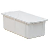 Caixa plástica 4,2 litros modelo 002 branca sem tampa