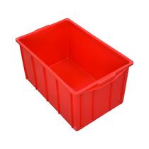Caixa plástica 61 litros modelo 035 vermelha sem tampa - MARFIMETAL WEB