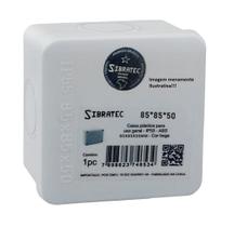 Caixa plastica 85x85x50mm (p camera) sibratec