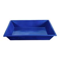 Caixa Plástica Afort para Massa/Pintura 160L Azul 118,5X89X20cm