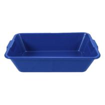 Caixa Plástica Afort para Massa/Pintura Azul 72X48X19cm 40 Litros