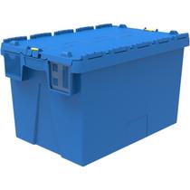 Caixa plástica alc6437 com tampa bipartida 64 litros - MZA