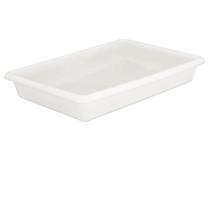 Caixa Plástica Branca Para Açogue S/ Tampa Plasvale 17 Lts.