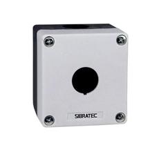 Caixa plastica bx1 1 furo cz vazia sibratec