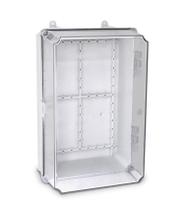 Caixa plastica c28-18-14cm fecho media tampa transparente sibratec Caixa plastica c28-18-14cm fecho media tampa transparente sibratec