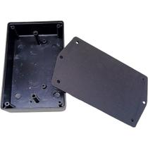 Caixa Plástica Circuito Eletrônico Fonte Arduino 116x75x34 Patola PB108TE com Aba